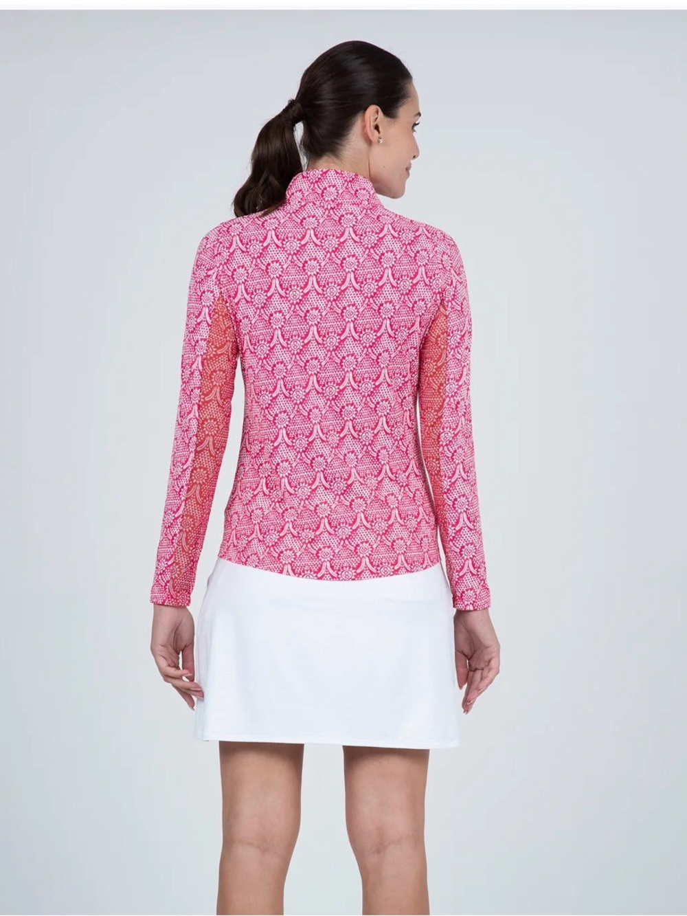 IBKUL Leslie Long Sleeve Top NWT - Picture 2 of 5